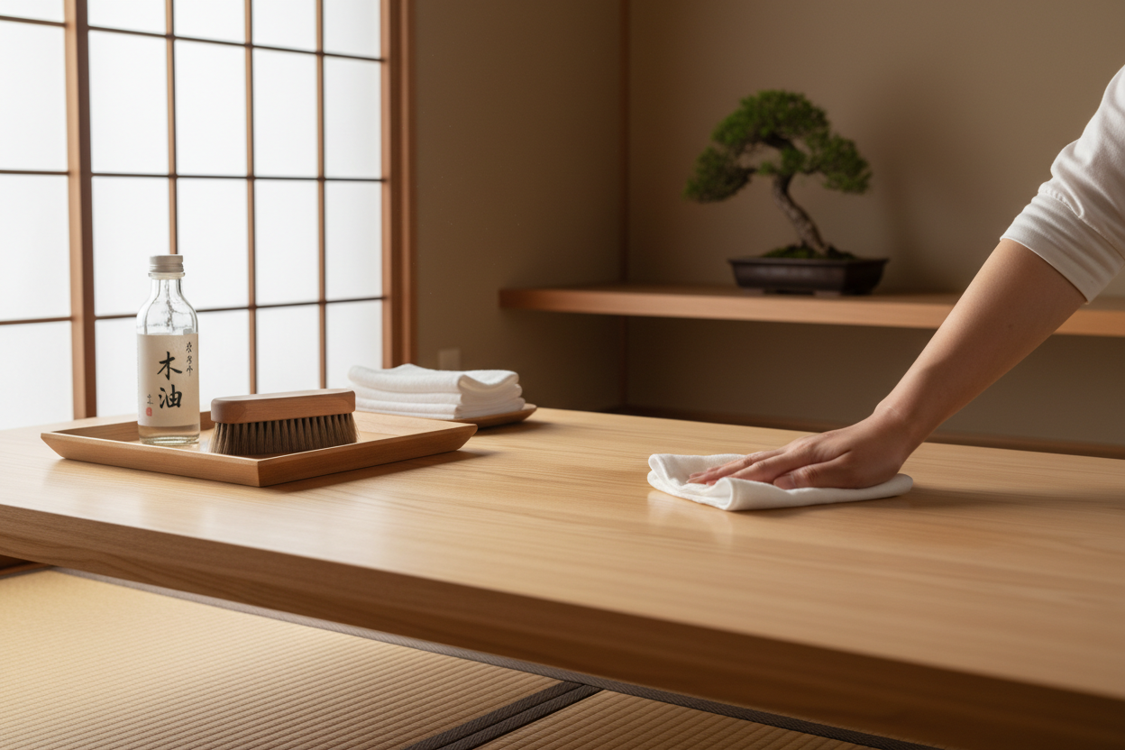 実木家具の「長寿命」の秘訣：春夏交替期のメンテナンス＆NG習慣ガイド