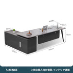 【エグゼクティブデスク】L字型シンプルモダン 左右レイアウト・5サイズ・4色展開