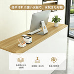 【受付カウンター】北欧風の温かい木目調デザイン 多機能収納・鍵付き引き出し 選べる32色×3サイズ