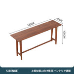 【厚天板テーブル】4.5cm頑丈天板・広々脚元スペース 耐荷重性抜群・安定感抜群 オフィス・ダイニング用