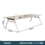 【会議テーブル】シンプル　ワイド天板　角丸加工　厚肉スチール脚　高耐荷重　7サイズから選べる