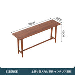 【厚天板テーブル】4.5cm頑丈天板・広々脚元スペース 耐荷重性抜群・安定感抜群 オフィス・ダイニング用