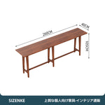 【厚天板テーブル】4.5cm頑丈天板・広々脚元スペース 耐荷重性抜群・安定感抜群 オフィス・ダイニング用