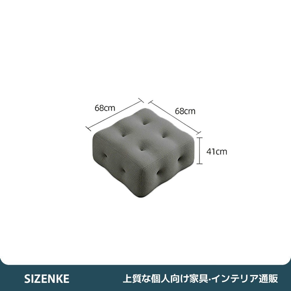 【フルボディサポートソファ】3D立体ファブリック採用・ゆったり座面（奥行70cm） フラットアームレスト付き カラー選べる リビング・オフィス用